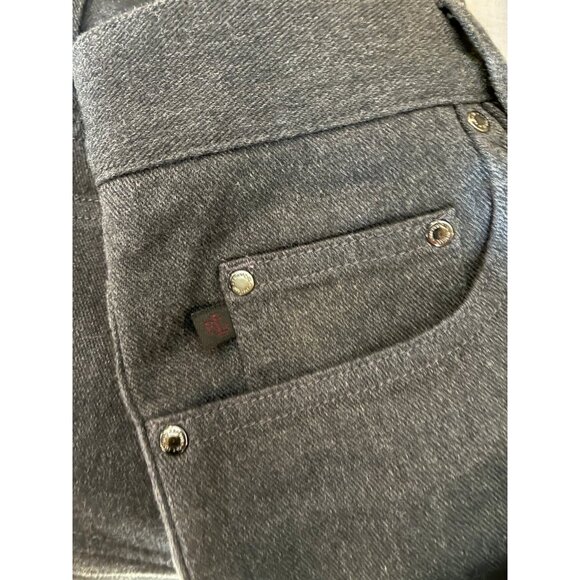 Lauren Jeans Co. Womens Jeans Charcoal Gray Size 4P Cotton Stretch - Picture 7 of 7